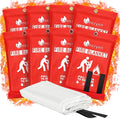 Lancryen Emergency Fire Blanket, Fire Extinguisher Blanket, Fire Suppression Fabric, Flame Retardant Towel Fire Safety Cloth for Home, Kitchen, School, Grill, Car, Office, Warehouse(40” x 40”)
