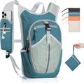 Small Hiking Backpack 10L-Lightweight Packable Foldable Backpack for Travel Camping Outdoor Commute,Compact Rucksack for Women Men(Blue)