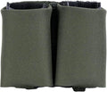 Double Pistol Magazine Pouch, Black, High-Strength Laminate Material, MOLLE Compatible, Magazine Retention System
