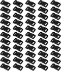 5/8" Black Plastic Side Release Buckle Curved Quick Release for DIY Bracelets, Backpacks, Dog Collars & Tactical Gear