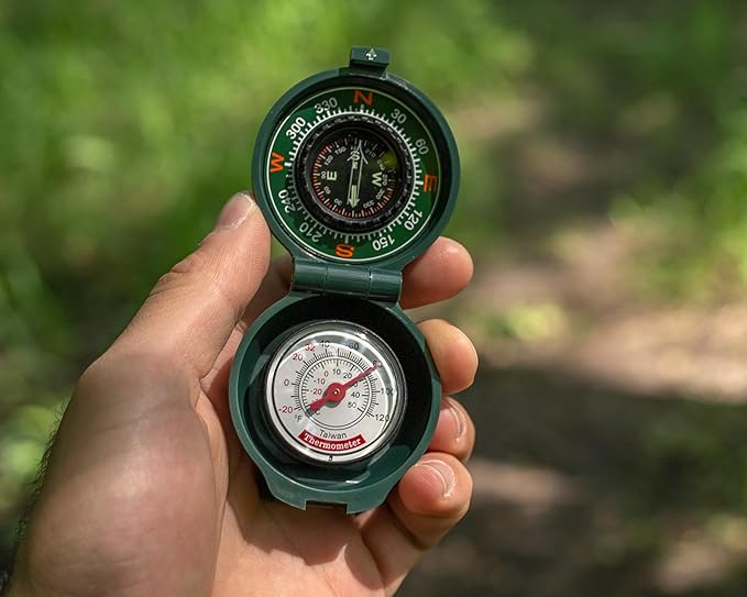 Coghlan’s Outdoor Compasses for Hiking, Camping, Survival & Orienteering – Map, Lensatic, Liquid-Filled, Wrist, Carabiner & Pocket Navigation Tools