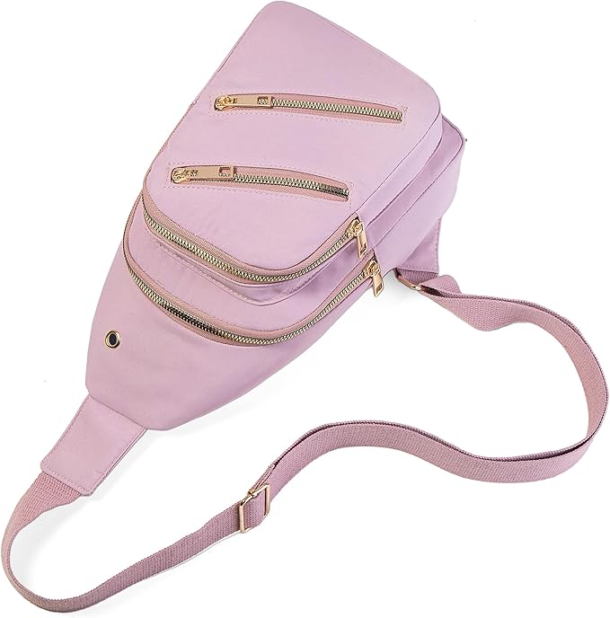 Banelu Sling Bag Crossbody Bags for Women, Small Sling Backpack Cross Body Bag Fanny Pack for Outdoors Hiking Traveling