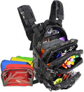 Lightning X Stocked EMS/EMT Trauma & Bleeding First Aid Responder Medical Backpack + Kit + Pouches - Black Camo