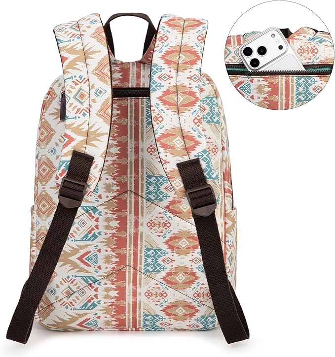 Montana West Backpack for Women Western Travel Backpack Purse Casual Daypack for Laptop College
