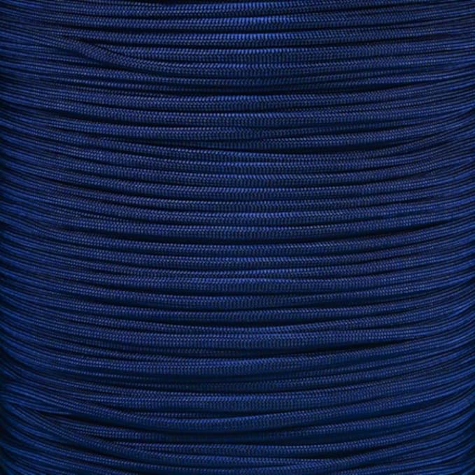 Paracord Planet Solid Color 550lb Paracord – 7 Strand Type III Nylon Cord for Indoor and Outdoor Tasks – Midnight Blue (1,000 ft)