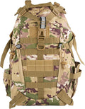 aiGear Tactical Backpack for Men, 25L Military Backpack, 3-Day Bug Out Bag for Camping Hiking Hunting with Molle System Army Daypack (25L Camo)