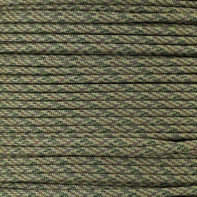 Paracord Planet 550 Paracord – Camo Colors – Ideal for Fishing Lines, Snares, Bracelets, Emergency and Survival Situations – Multiple Colors and Lengths Available