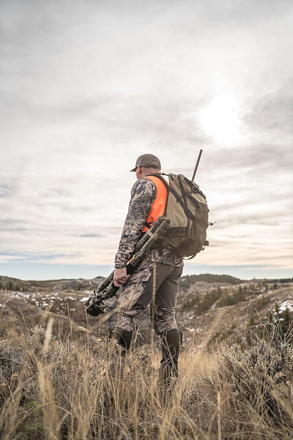 BOG DeathGrip Aluminum Tripod with Durable Frame, Lightweight, Stable Design, Bubble Level, Adjustable Legs, Shooting Rest, and Hands-Free Operation for Hunting, Shooting, and Outdoors