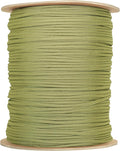 The Paracord Store | Type III 550 Paracord - 1000 FT Spool, Moss Green | Heavy Duty 7 Strand Tactical Paracord - USA Made Nylon Outdoor Parachute Cord for Camping, Fishing & More - Survival Cord