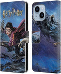 Head Case Designs Officially Licensed Harry Potter Quidditch 1 Prisoner of Azkaban II Leather Wallet Case Compatible with Apple iPhone 14 Plus