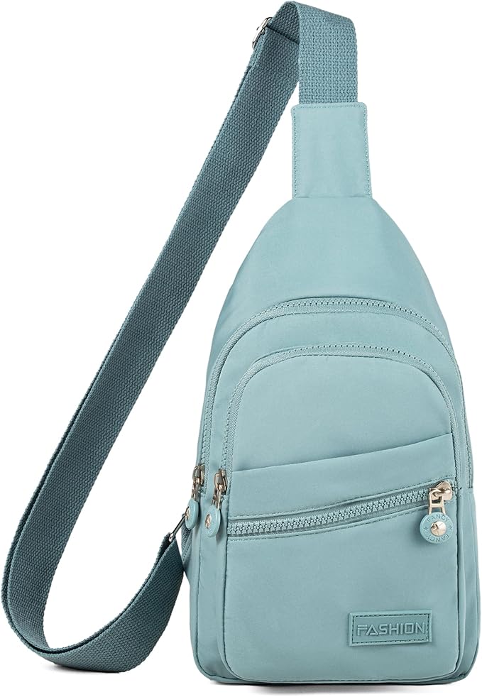 Banelu Cross Body Bag Small Sling Backpack Fanny Pack Crossbody Bags for Women Men