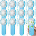 Sumind 20 Pcs Small Personal Portable Fan Mini Handheld Bulk 1 Speed Electric Cute Battery Powered for Neck Lash Makeup Women Men Travel Camping Indoor Outdoor Summer (Blue)