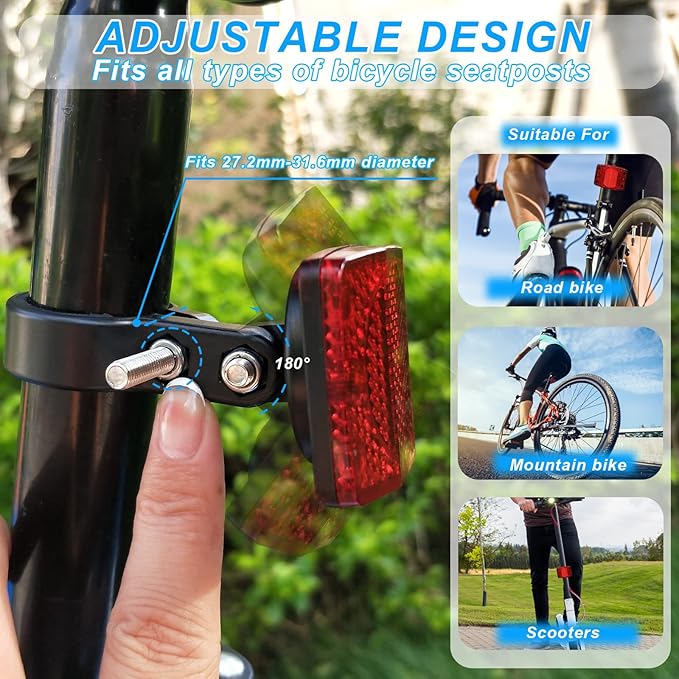 Airtag Bike Mount - Hidden GPS Tracker Case for Apple Airtag, Anti-Theft Holder for Electric Bicycle and Scooter