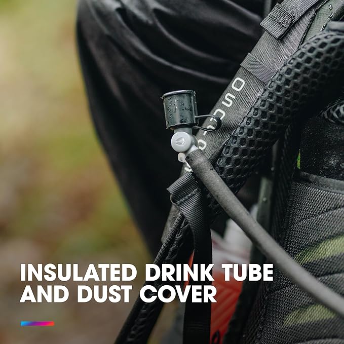 Hydrapak Force Ultra-Durable Water Bladder/Reservoir for Hydration Backpacks, 2L or 3L, Insulated Tube, Safe & Reliable
