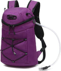 Wotony Lightweight Insulated Backpack with 2L or 3L Water Bladder Bag Daypack for Hiking Trail Running Cycling Race Marathon for Women Men