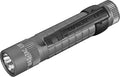 MagLite MAG-TAC 2-Cell CR123 LED Tactical Flashlight – Water-Resistant, QuickClick Modes Plain Bezel – Urban Gray