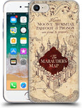 Head Case Designs Officially Licensed Harry Potter The Marauder's Map Prisoner of Azkaban II Gel Case [Military Grade Protection] Compatible with Apple iPhone 7/8 / SE 2020 & 2022