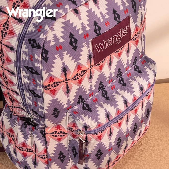 Montana West Wrangler Lightweight Backpack for Women Water Resistant 800D Casual Daypack for College, Commute, Travel & Gym