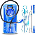 WACOOL 2L 2.5L 3L BPA Free PEVA Hydration Pack Bladder Leak-Proof Water Reservoir (Hydration Bladder With Cleaning Kit, 2L)