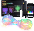 JMEXSUSS App-Controlled Color Changing Curtain Lights, 400 LED RGB String Lights for Halloween, Bedroom, Window, Wall, Party, Backdrop, Christmas, Indoor, and Outdoor Decorations, 6.5x6.5ft