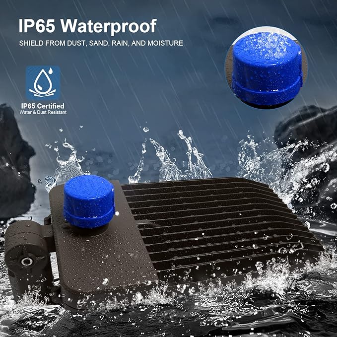 45000LM LED Parking Lot Light 300W 150LM/W led Shoebox Dusk to Dawn Outdoor Flood Lights for Street IP65 Waterproof 5500K 100-277V Commercial Exterior Fixture for Stadium,Yard,Park