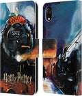 Head Case Designs Officially Licensed Harry Potter Hogwarts Express Prisoner of Azkaban II Leather Wallet Case Compatible with Apple iPhone XR