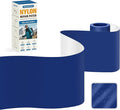 KING MOUNTAIN Self Adhesive Nylon Fabric Repair Tape, 4×63 Inches, Quick Down Jacket Repair Patch, Waterproof Outdoor Gear Patch Kit for Tent,Backpacks,Umbrella, Gloves, Sleeping Bag (Dark Blue)