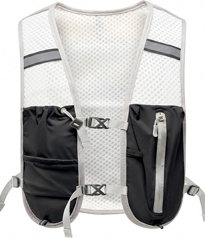 Small Lightweight Hiking Backpack, 3D Breathable Mesh Backpack with Water Bottle & Phone Pockets, Travel Daypack for Men Women, Cycling & City Tour