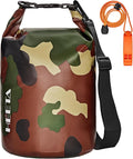 HEETA Waterproof Dry Bag for Women Men, 5L/10L/20L/30L/40L Roll Top Lightweight Dry Storage Bag Backpack with Emergency Whistle for Travel, Kayaking, Boating, Camping, Beach, Cruise Ship Essentials
