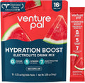 Venture Pal Sugar Free Electrolyte Powder Packets - Liquid Daily IV Hydration Packets for Rapid Rehydration | 7 Electrolytes & 5 Vitamins | Keto Friendly | Non-GMO | Vegan | Fast Dissolve | 16 Sticks