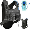 Criuage USA Original Patent Running Hydration Vest Backpack, Lightweight Chest Pack with 2.0L Water Bladder Bag Daypack for Hiking Running Cycling Race Marathon for Women Men