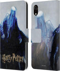 Head Case Designs Officially Licensed Harry Potter Dementor Prisoner of Azkaban II Leather Wallet Case Compatible with Apple iPhone XR