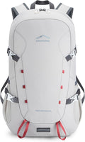 BAGPARKK Hiking Backpack,Large 35L Travel Backpacks for Men Women,Ultra Lightweight Packable Camping Daypack for Outdoor Sports (Light Gray)