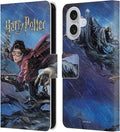 Head Case Designs Officially Licensed Harry Potter Quidditch 1 Prisoner of Azkaban II Leather Wallet Case Compatible with Apple iPhone 16