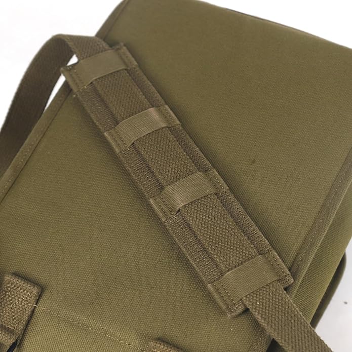 WWII WW2 US Map Case Canvas Olive Green