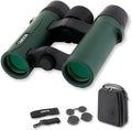 Carson RD Series 8x26mm Open-Bridge Waterproof Compact Binoculars (RD-826), Green