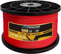 Paracord 550 lb, 7 Strand Paracord Rope 1000ft 4mm, Nylon Parachute Cord for Camping, Imperial Red