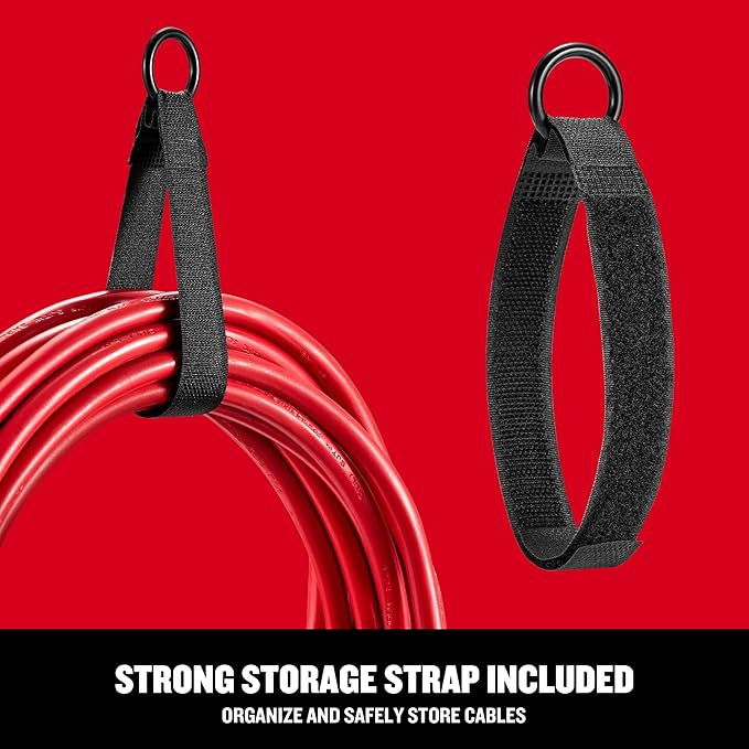 CRAFTSMAN 50 Ft. Indoor/Outdoor Extension Cord 16/3 SJTW, Waterproof Flexible Power Cable with 3-Prong Plug, 13A/1625W/125V, Heavy-Duty Contractor Cord, ETL Certified