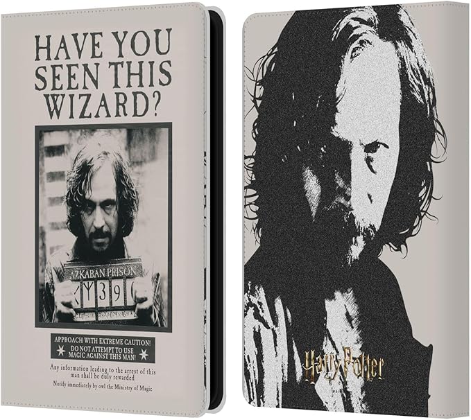 Head Case Designs Officially Licensed Harry Potter Sirius Black Poster Prisoner of Azkaban II Leather Wallet Case Compatible with Kindle Paperwhite 5 (2021)