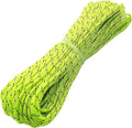1.8mm Fluorescent Reflective Guyline Tent Rope Camping Cord Paracord,65 Feet