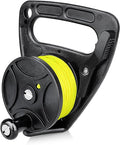 Compact 150ft Scuba Dive Reel Kayak Anchor with Thumb Stopper for Safety Underwater Diving Snorkeling