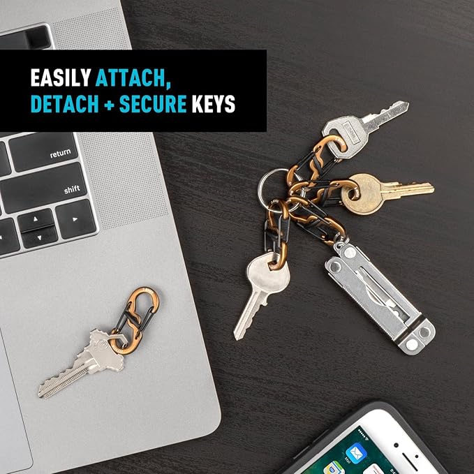 Nite IZE S-Biner MicroLock Lockable Key Holder