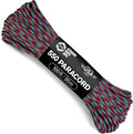 Atwood Rope MFG Color Changing 550 Paracord 100 Feet 7-Strand Core Nylon Parachute Cord Outside Survival Gear Made in USA | Lanyards, Bracelets, Handle Wraps, Keychain