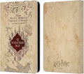 Head Case Designs Officially Licensed Harry Potter The Marauder's Map Prisoner of Azkaban II Leather Wallet Case Compatible with Amazon Kindle 11th Gen 6in 2022