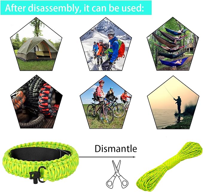 Double Braide 550LB Shotgun Sling 2 Point Paracord Rifle Sling,Non-Slip Traditional Adjustable Gun Sling for Hunting Shooting Camping