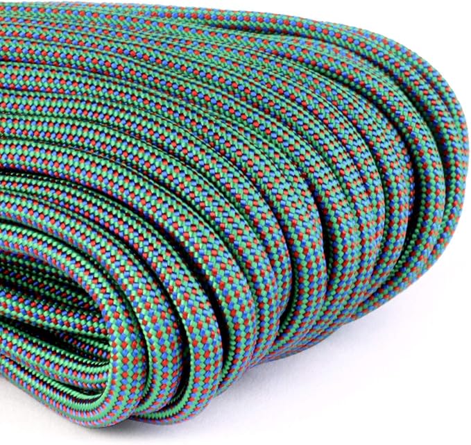 Atwood Rope MFG Color Changing 550 Paracord 100 Feet 7-Strand Core Nylon Parachute Cord Outside Survival Gear Made in USA | Lanyards, Bracelets, Handle Wraps, Keychain