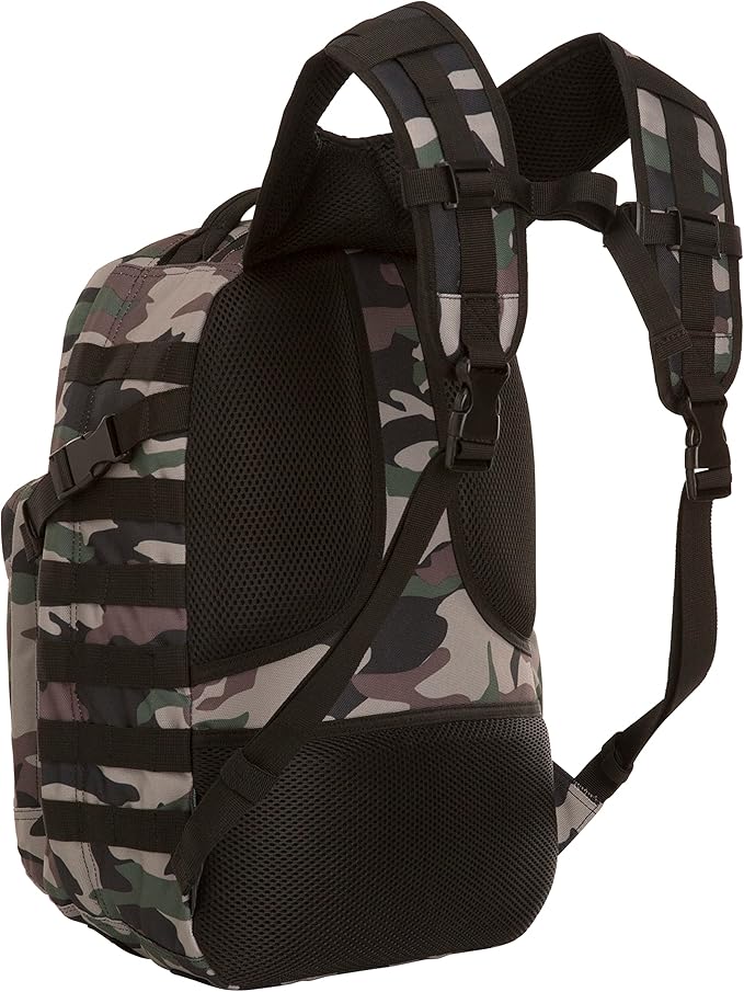 SOG Specialty Knives & Tools Ninja Tactical Daypack Backpack, Woodland Camo, One Size