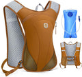 Hydration Backpack with 2L Water Bladder Bag, Lightweight and Breathable Running Vest for Men, Adjustable Chest Straps Water Pack for Cycling Hiking Climbing Outdoor