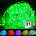 Nazuwke 66Ft LED Rope Lights Outdoor, 18 Colors Changing String Lights Plug in with Remotes, Waterproof 200 LEDs Multicolor Fairy Light, RGB Christmas Rope Lighting for Bedroom Garden Halloween Decor