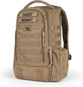 Tactical Baby Gear Daypack Tactical Diaper Bag Backpack for Dads - MOLLE compatible, Built-in Changing Mat, Stroller Straps (Coyote Brown 4th Gen)